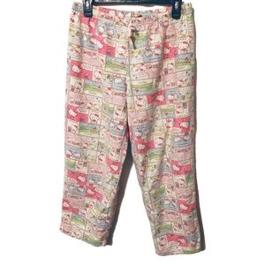 Hello Kitty Cotton Knit Pajama Pants